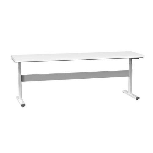 Elektrické nastaviteľné ERGO stoly, 2500 x 700 x 660 (1100) mm, LAMINO
