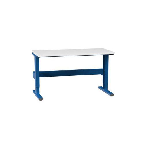 Krokovo nastaviteľné ERGO stoly, 1500 x 700 x 770 (1170) mm, LAMINO