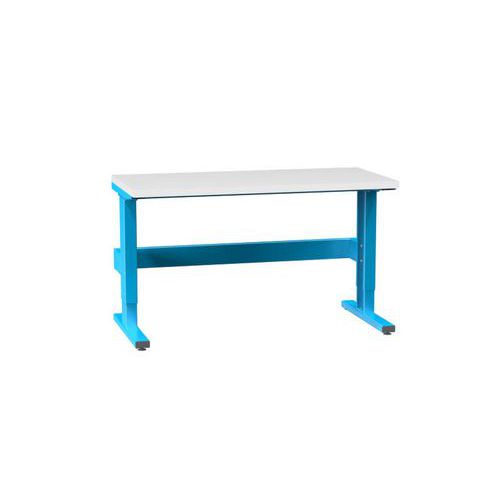 Krokovo nastaviteľné ERGO stoly, 1500 x 700 x 770 (1170) mm, LAMINO
