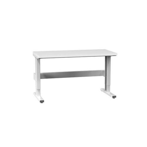 Krokovo nastaviteľné ERGO stoly, 1500 x 700 x 770 (1170) mm, LAMINO