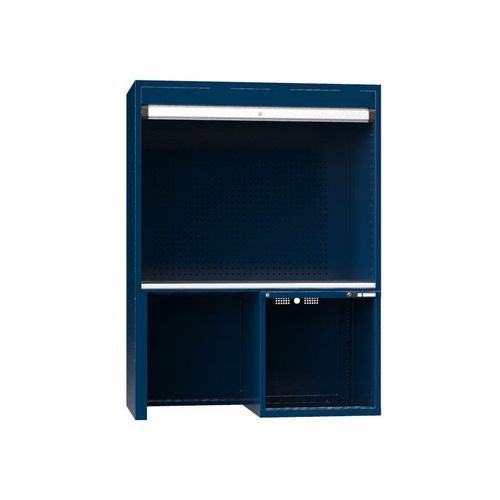 Kontrolné pracovisko s nohou, 1462 x 753 x 2219 mm