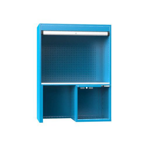 Kontrolné pracovisko s nohou, 1462 x 753 x 2219 mm