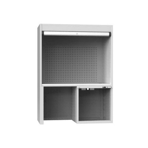 Kontrolné pracovisko s nohou, 1462 x 753 x 2219 mm