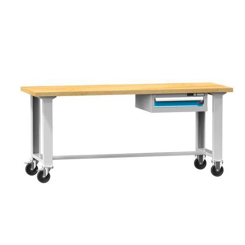 Mobilné dielenské stoly MPS2-815M, 1500 x 800 x 880 mm, MULTIPLEX