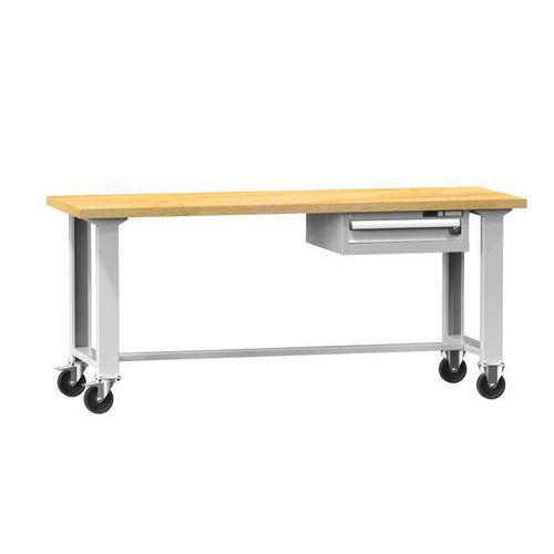 Mobilné dielenské stoly MPS2-815M, 1500 x 800 x 880 mm, MULTIPLEX