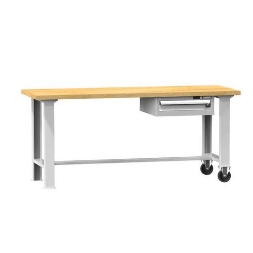 Mobilné dielenské stoly MPS5-815, 1500 x 800 x 880 mm, BUK