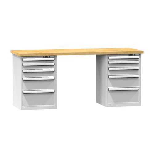 Dielenské stoly KOMBI OM4715, 1500 x 700 x 880 mm, MULTIPLEX
