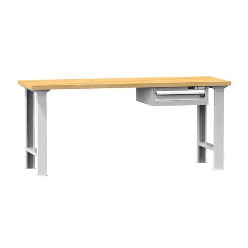 Dielenské stoly KOMBI PB4720, 2000 x 700 x 880 mm, BUK