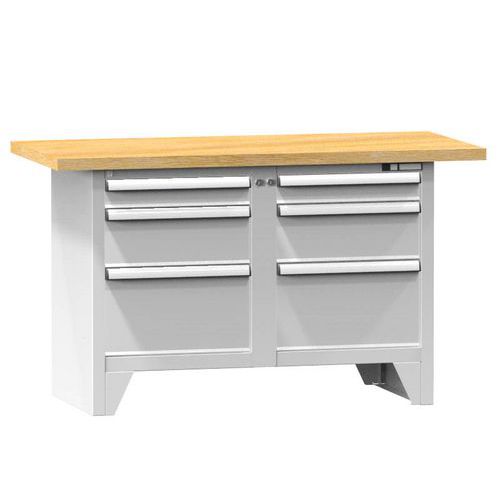 Modulárne dielenské stoly PS1-1M, 1500 x 700 x 880 mm, MULTIPLEX