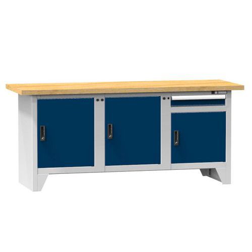 Modulárne dielenské stoly PS2-4, 2000 x 700 x 880 mm, BUK Modulárne dielenské stoly PS2-4, 2000 x 700 x 880 mm, BUK