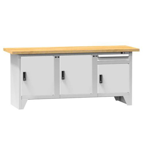 Modulárne dielenské stoly PS2-4M, 2000 x 700 x 880 mm, MULTIPLEX