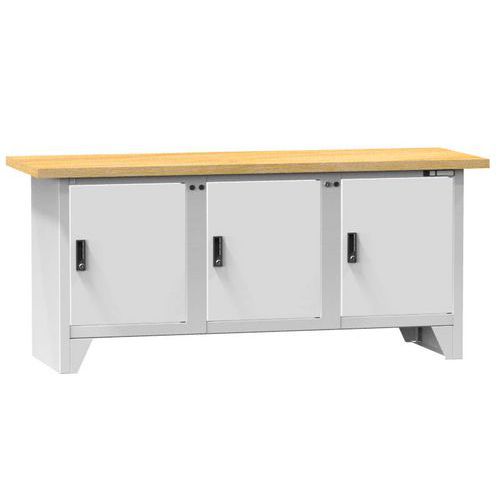 Modulárne dielenské stoly PS2-5M, 2000 x 700 x 880 mm, MULTIPLEX
