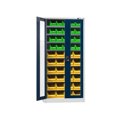 Skrinky s boxami UK1-B21S, 950 x 400 x 1950 mm
