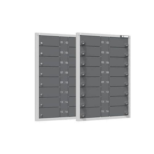 Dobíjacie skrine pre mobilné telefóny, 830 x 57 x 1155 mm, EUR Dobíjacie skrine pre mobilné telefóny, 830 x 57 x 1155 mm, EUR