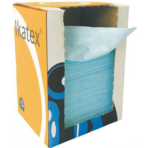 Priemyselné textilné utierky Manutan Expert, zelené, 1-vrstvové, 150 útržkov Priemyselné textilné utierky Manutan Expert, zelené, 1-vrstvové, 150 útržkov