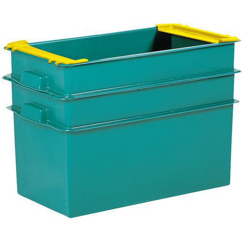 Úložné potravinárske boxy na potraviny, stohovateľné