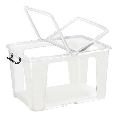 Plastové úložné boxy CEP Strata s vekom