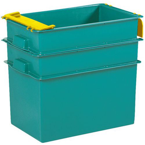 Úložné potravinárske boxy na potraviny, stohovateľné