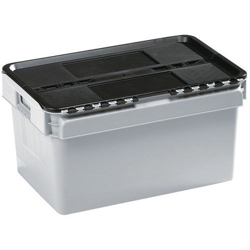 Plastové boxy s vekom CurTec, 400 mm