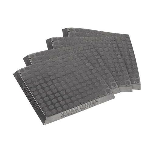 Protiúnavové priemyselné dlaždice s peniazkovým povrchom Vattelez, 50 x 50 cm Protiúnavové priemyselné dlaždice s peniazkovým povrchom Vattelez, 50 x 50 cm