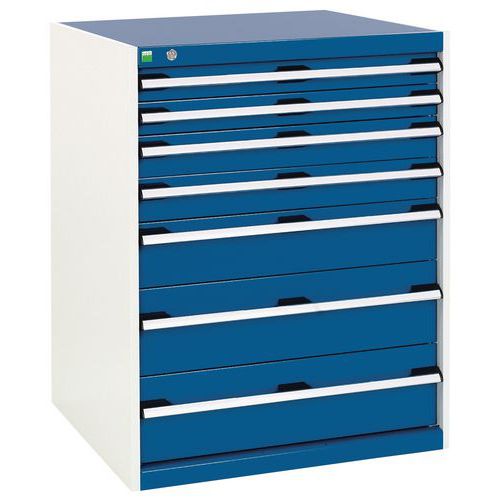 Dielenské zásuvkové skrine Bott SL-87, výška 100 cm