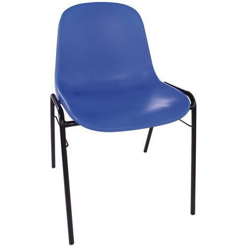 Plastové jedálenské stoličky Manutan Expert Chaise