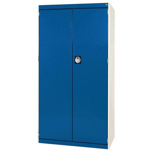 Dielenské skrine Bott Cubio, perfo dvere, výška 160 cm
