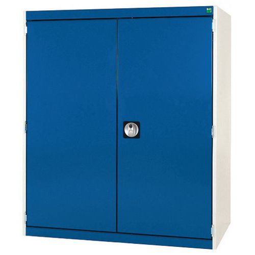 Dielenské skrine Bott Cubio, perfo dvere, výška 120 cm
