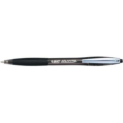 Guľôčkové pero Bic Atlantis Soft s výsuvnou a naplniteľnou rukoväťou