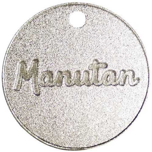Hliníkové žetóny Manutan Expert, číslované 001 - 300