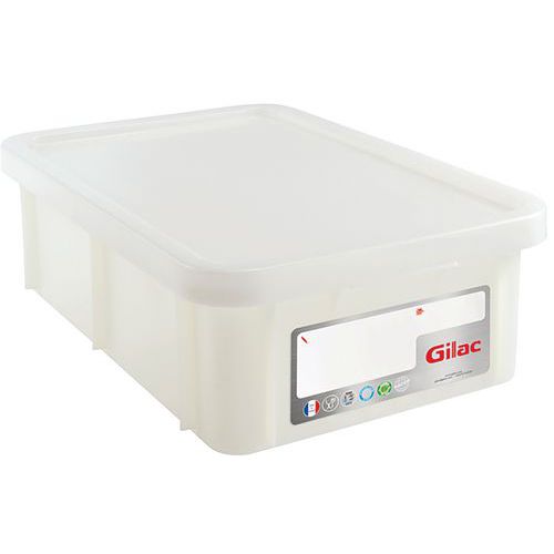 Stohovateľné nádoby Gilac s vekom, HACCP, 12 - 55 l
