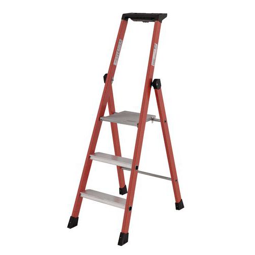 Sklolaminátové schodíky Compact Tubesca-Comabi
