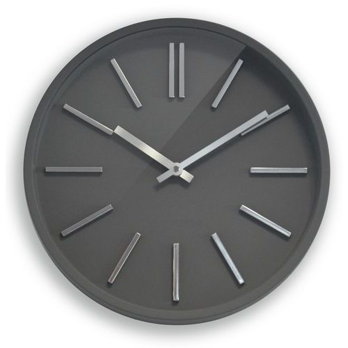 Nástenné hodiny Orium Goma Silence, priemer 35 cm, sivé