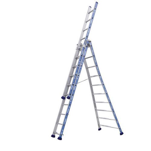 Výsuvné hliníkové rebríky Platinum 300 Pre Tubesca-Comabi
