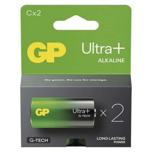 Batérie GP Ultra Plus Alkaline LR14 (C, malé mono)