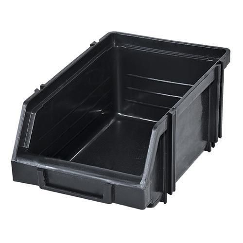 Plastový box Modul box 1.1. 7,5 x 11 x 16,5 cm, čierny
