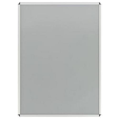 Rámy na plagáty P25, oblé rohy, strieborné