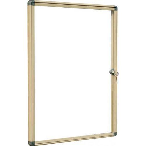 Magnetické vitríny Alcor Beige, jednokrídlové