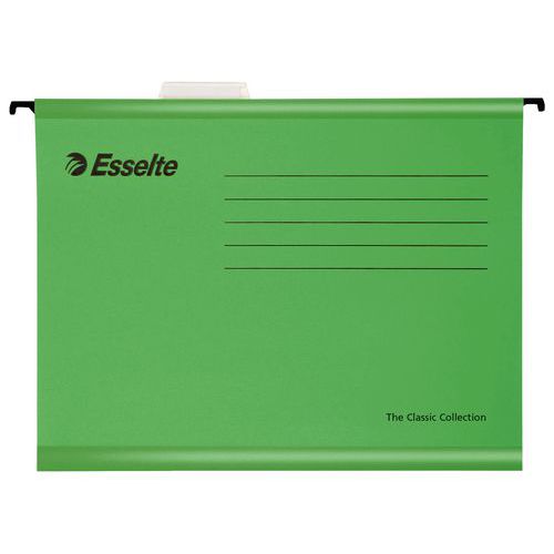 Zosilnené závesné obaly Esselte Classic, 25 ks