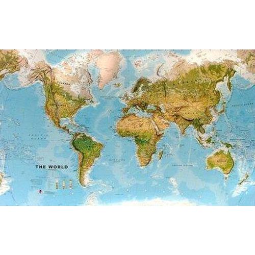 Zemepisné mapy sveta