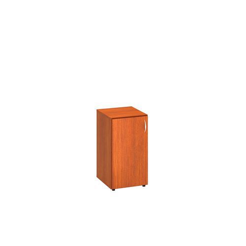 Nízke úzke skrine Alfa 500, 74,2 x 40 x 47 cm, s dvierkami – ľavé vyhotovenie