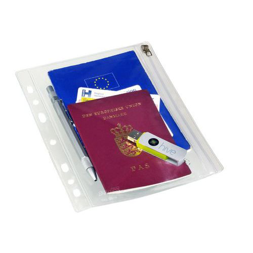 Plastové spisové dosky na zips, 10 ks Plastové spisové dosky na zips, 10 ks
