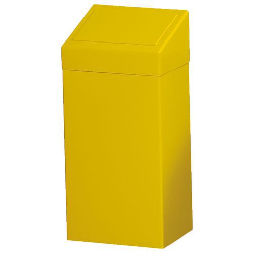 Kovové odpadkové koše na triedený odpad, objem 50 l
