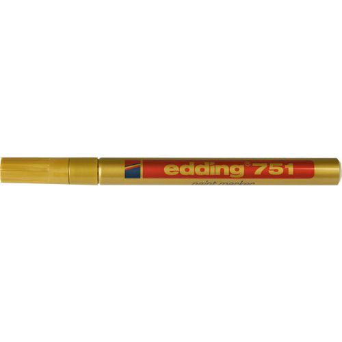 Priemyselné lakové popisovače Edding 751, balenie 10 ks