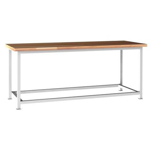 Zváraný dielenský stôl Lope, 85 x 200 x 75 cm
