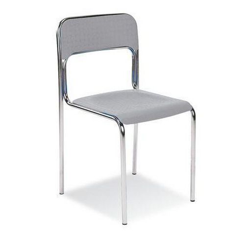 Plastové jedálenské stoličky Cortina Chrom