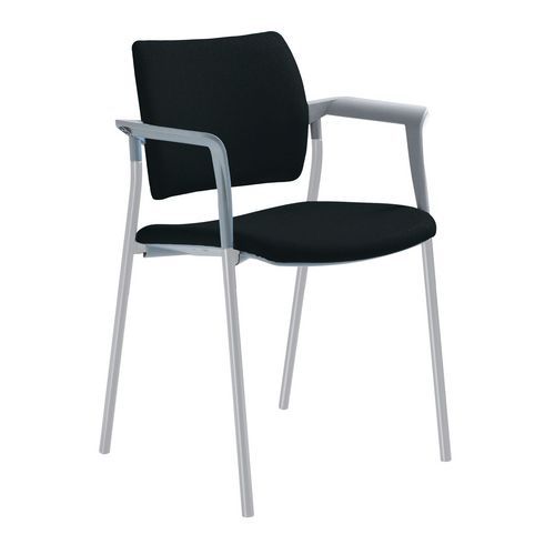 Konferenčné stoličky Dream Grey s područkami