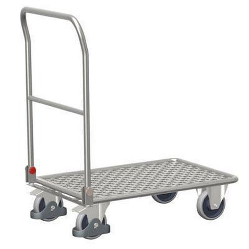Plošinové vozíky so sklopným madlom, do 150 kg