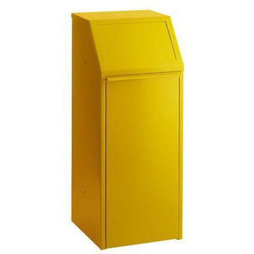 Kovové odpadkové koše na triedený odpad, objem 70 l