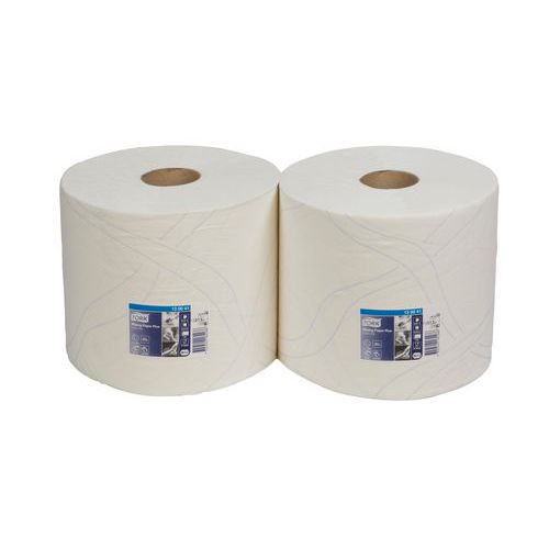 Priemyselné papierové utierky Tork Advanced 420 White 2-vrstvové, 750 útržkov, 2 ks